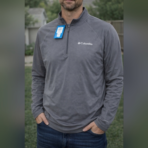 Columbia Other - NWT Columbia Gray Half-Zip Pullover